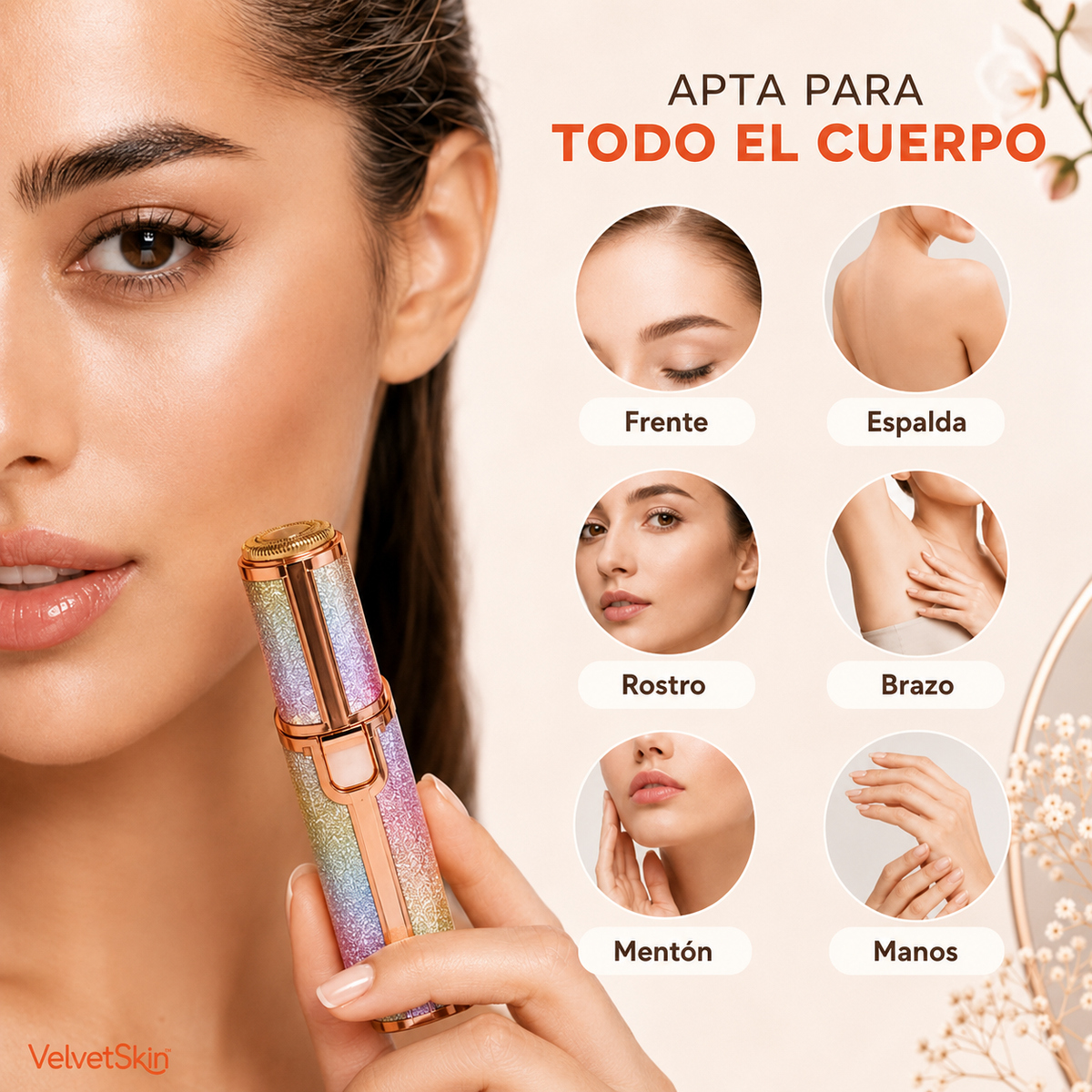 VelvetSkin™ - Depilación facial