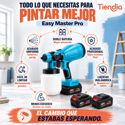 EasySpray Pro -Pistola Eléctrica Inalámbrica