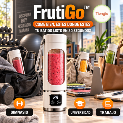 FrutiGo™ – Batidora Portátil 450ml