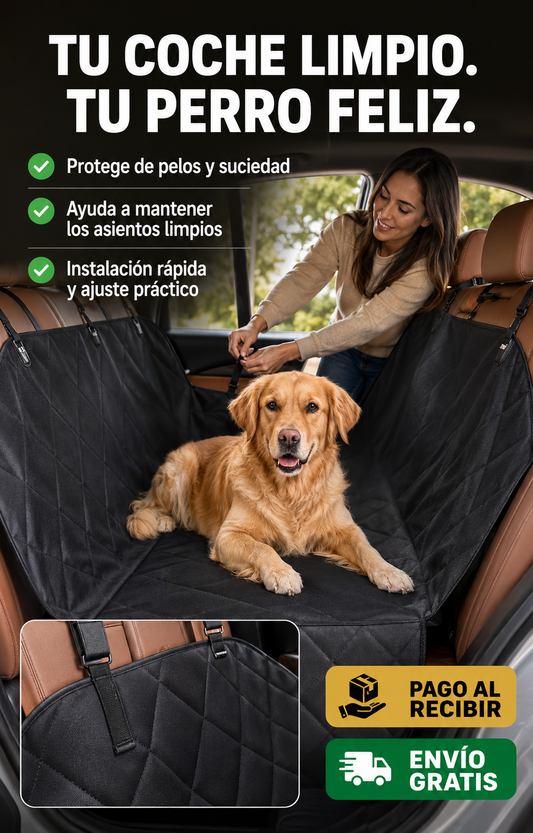Funda coche para mascotas
